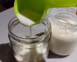 Foto del paso 1 de la receta: Avena Overnight (remojada durante la noche) Mocaccino frutilla