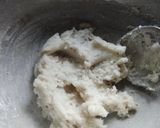 A picture of step 2 of Stuffed rice balls.