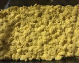 Kó-sza sütemény 🌞 (Kókuszos - szamócás morzsás süti 🥥🍓) recept fázis 5 fotója