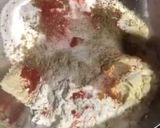 A picture of step 1 of Palak Vadi.
