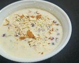 A picture of step 5 of Fruit Custard without custard powder.