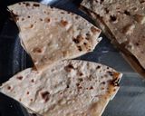 A picture of step 1 of Tortilla papdi chaat.