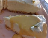 Une image de l'étape 2 de Faire un cheesecake anglais aux fleurs blanches.