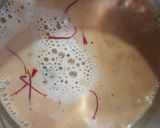 A picture of step 3 of Saffron cardamom tea.