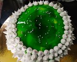 ग्रीन वैल्वेट केक (green velvet cake recipe in Hindi) रेसिपी चरण 6 फोटो