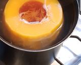 Foto del paso 1 de la receta: Calabaza rellena, gratinada al roquefort!!! 💎una bomba!