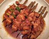 A picture of step 8 of Yakitori 焼き鳥 Negima.