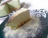 Foto langkah ke 10 dari resep NO BAKE Matcha CHEESECAKE (alluere).