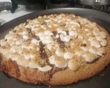 A picture of step 14 of S'mores Pizza.