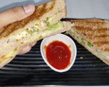 वेज मायोनिस सैंडविच (veg mayonnaise sandwich recipe in Hindi) रेसिपी चरण 3 फोटो