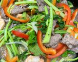 Hình bước làm 5 của món Miến HQ xào