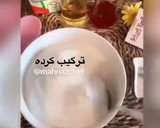 عکس مرحله 1 از دستور بستنی میوه _بستنی تابستونی - بستنی قیفی آلبالویی