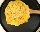 A picture of step 8 of Tomato Omelette.