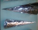 A picture of step 1 of Cream cones.