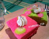 Foto langkah ke 3 dari resep cake motif ( membuat bolunya ).