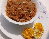 A picture of step 6 of Navratri Special Sooji Halwa.