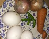 A picture of step 6 of Egg chowmein.
