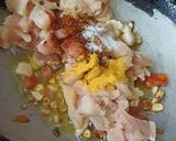 A picture of step 1 of Chicken Pizza.