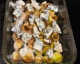 Foto del paso 7 de la receta: Puerros asados con Manzana y Queso azul en freidora de aire