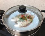 Hình bước làm 2 của món Cá Trác Hấp