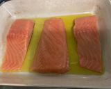 Une image de l'étape 6 de Saumon au poivron rouge, aneth et citron.