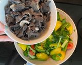Hình bước làm 3 của món Sách bò xào