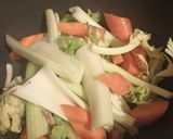 A picture of step 1 of Vegetarian Stirfry.