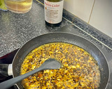 Foto del paso 5 de la receta: Bacalao a la miel sobre cama de alcachofas