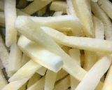 Hình bước làm 1 của món Khoai Tây chiên lá thơm