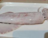 Foto langkah ke 1 dari resep (Seri Seafood) Cumi tepung saos telur asin.