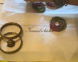 A picture of step 3 of Colorful chakli.
