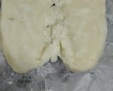 A picture of step 8 of Homemade Mozzarella Cheese.