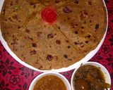 A picture of step 5 of Daal ki roti.