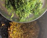 गावरान शेपू झटका (gavran sepu zhatka recipe in marathi) रेसिपी स्टेप 3 फोटो 