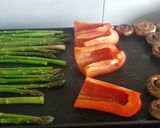 Foto del paso 1 de la receta: Parrillada de verduras con entrecot y salsa chumichurri