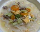 Foto langkah ke 8 dari resep Kwetiauw Siram Sapi MPasi 16m.