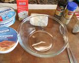 Foto del paso 1 de la receta Dips de queso azul y almendras