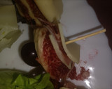 Foto del paso 2 de la receta: Pincho de higo, uva, queso y jamón