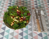 Foto del paso 3 de la receta: Ensalada de espinacas y garbanzos