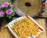 A picture of step 6 of Vegetables noodles.