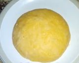 A picture of step 3 of Sheshar (chitrali traditional snacks).
