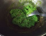 A picture of step 2 of Green pea barfi.