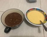 Foto langkah ke 6 dari resep Brownis Kukus Coklat Keju.