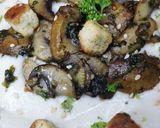 Une image de l'étape 4 de Velouté de choux fleur et champignons.