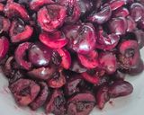A picture of step 1 of Cherry Clafoutis.