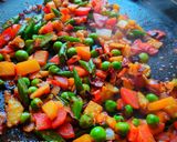 ভেজ চীজ ওমলেট (veg cheese omelette recipe in Bengali) রেসিপি ধাপ - 6 ছবি