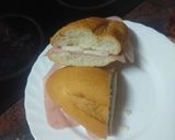 Foto del paso 2 de la receta: Bocadillo de jamón cocido y queso majorero