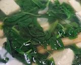 Foto langkah ke 4 dari resep Sayur Bening Bayam Tahu.