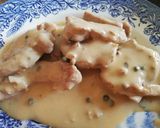 A picture of step 5 of Pork Tenderloin with Pepper Sauce.