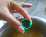 A picture of step 2 of Choco corn cake.